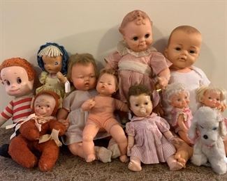 Vintage Babies and toys