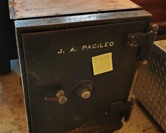 Vintage Rolling Safe