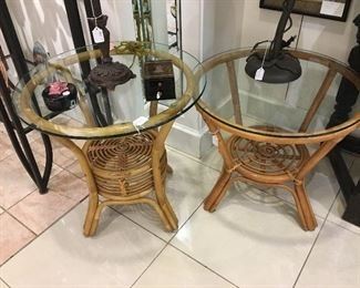 Bamboo End Tables