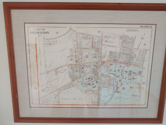 1905 Map of Princeton