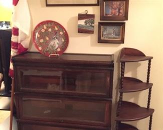 Globe Wernicke three-stack barrister bookcase - excellent condition