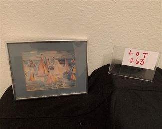 cannot make out signature appears to be original not a print $12