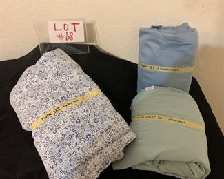 3 twin sheet sets $12