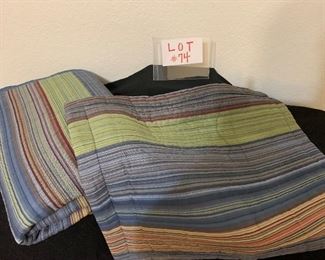 twin comforter plus matching sham $12