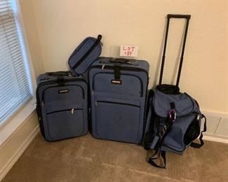 4 pc luggage set  $22