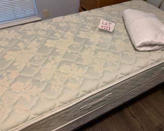 twin mattress and box springs $55