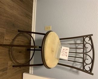 swivel barstool seat height 23" $12