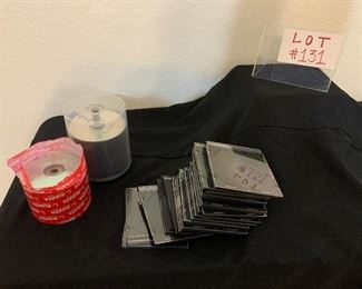 rewritable cds and blank dvds plus cd cases $6