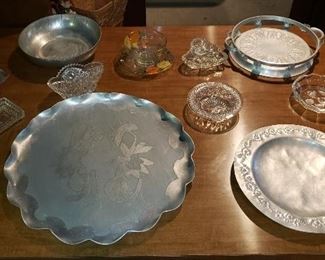 Vintage Aluminum Trays and more...