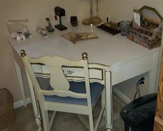Vintage Dixie Corner Desk & Chair