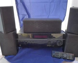 Insignia Stereo Receiver Surround Sound Speakers  