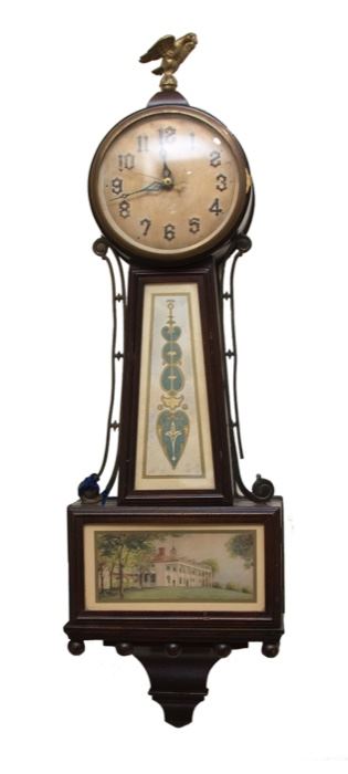 New Haven Westinghouse Banjo Clock