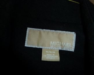 Michael Kors wool Pea coat Jacket Size Med.
