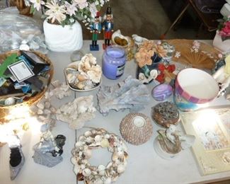 Here are some of the things we found in the boxes, some pretty shell items.