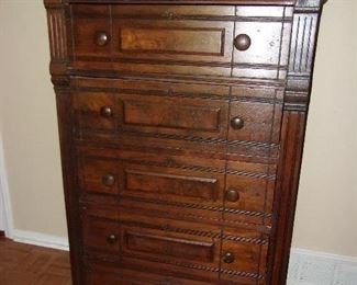 Walnut Chest of Drawers