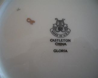 Castleton 'Gloria' china