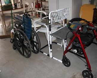 Wheelchair, rolator, etc.