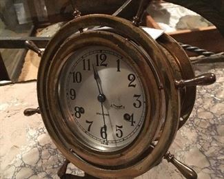 Brass Mariner Clock Sea-Chime