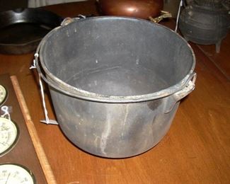 cast iron footed kettle