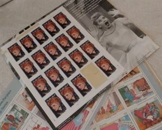 Stamps - Disney and I Love Lucy