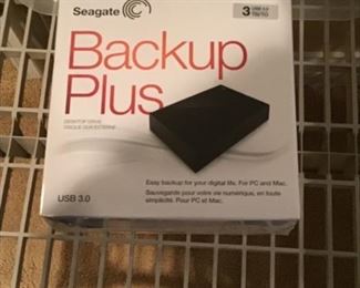 Seagate Back Up Plus (1 of 3) unopened