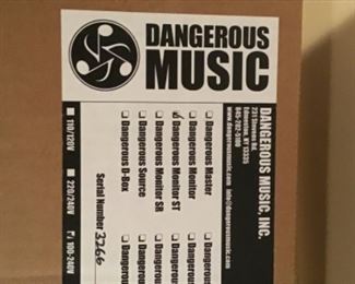 Dangerous Music monitor - unopened