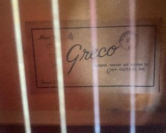 $90.  GRECO - ELECTRIC GUITAR (PG.2)