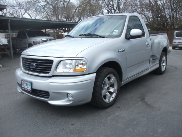 2002 Ford F-150 SVT Lightning. Only 14,000 miles
In Near Showroom Condition
Custom Exhaust 
380 HP
This truck is FAST and LOUD