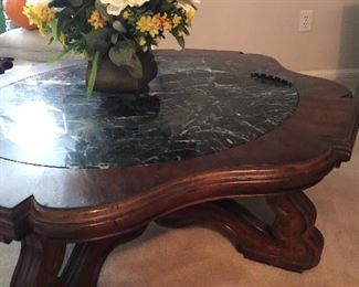 Marble top table