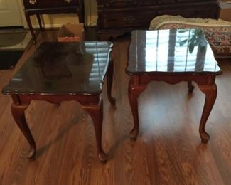 pair lamp tables