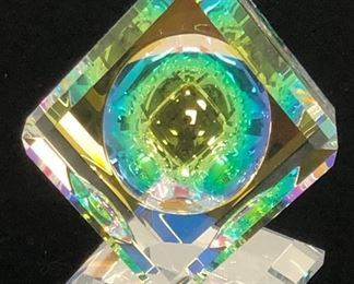 Millennium Cube MC2 paperweight