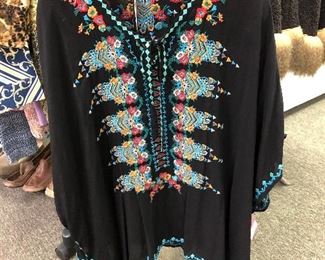 Women’s Johnny Was embroidered top.