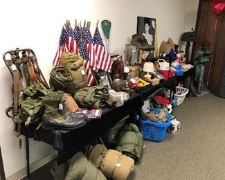 Snow/Ski Gear, Water Skis, Water Sports & Safety, Scuba Equipment, Yoga, Camping, Vintage Military Gear, Motorcycle/Biker Leather Pants, Jackets, Gloves, Boots, Helmets. Swedish Crescent 10-Speed Stainless Steel Profile Bicycle, Schwinn, Next Bicycles. BRAND NEW Bow Flex Max Trainer M3 & Mat.