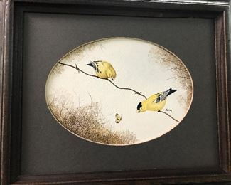John Zed King original watercolor