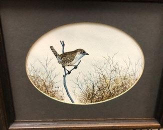 John Zed King original watercolor