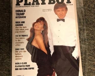 Playboy January 1990 Donald Trump cover
