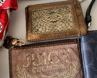 Juicy and hobo wallets 