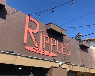 Gay pride/historical Ripples club/bar