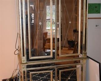 Neiman Marcus "Amelie" mirrored armoire