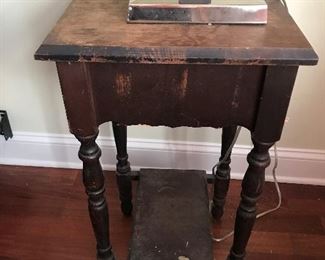1 Drawer Vintage End Table $ 40.00