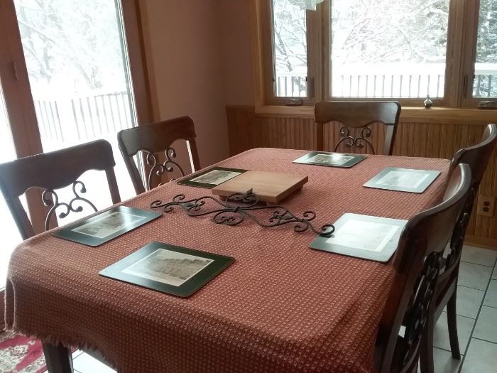 Ashley Dining Room Table with Five Chairs
