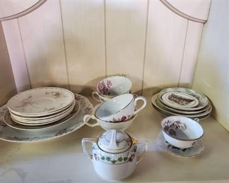 Lot Of China Dishwear and Teacups