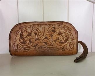 Genuine Leather Clutch Made In Mexico
