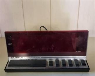 Spartus Electronic Digital Clock