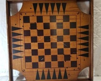 Archarena Combination Game Board , Checkers , Backgammon, Chinese Checkers And More