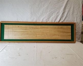 Shuffle Board Wooden Table Top With Green Liner