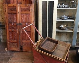 Country Cabinets, farmhouse, primitive, pie safes. 