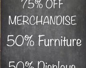 CLEARANCE STOREWIDE