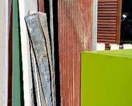 Rusty Vintage Sheet Metal