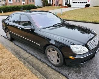 2006 Mercedes S600,
1 owner,
103,000 miles
$9995.00
Will pre sell